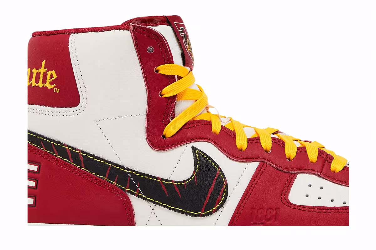 Tuskegee University x Nike Terminator High Golden Tigers, view 3