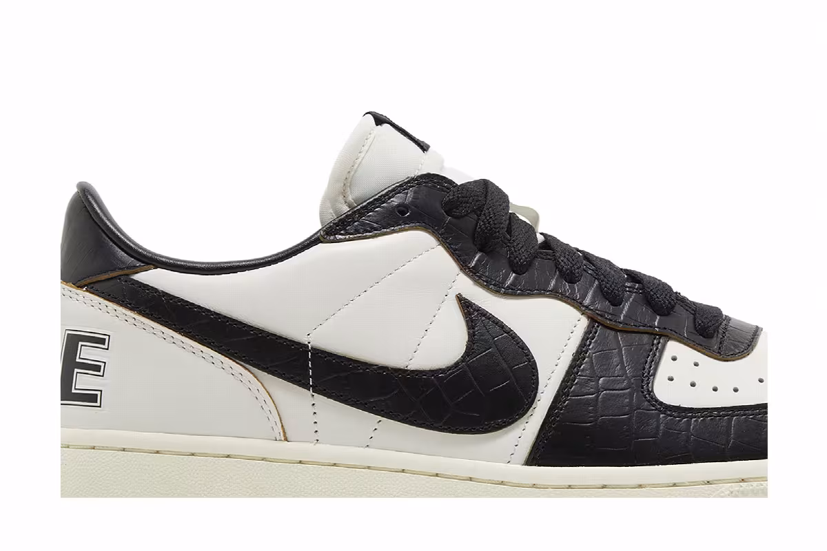 Nike Terminator Low Black Croc, view 3