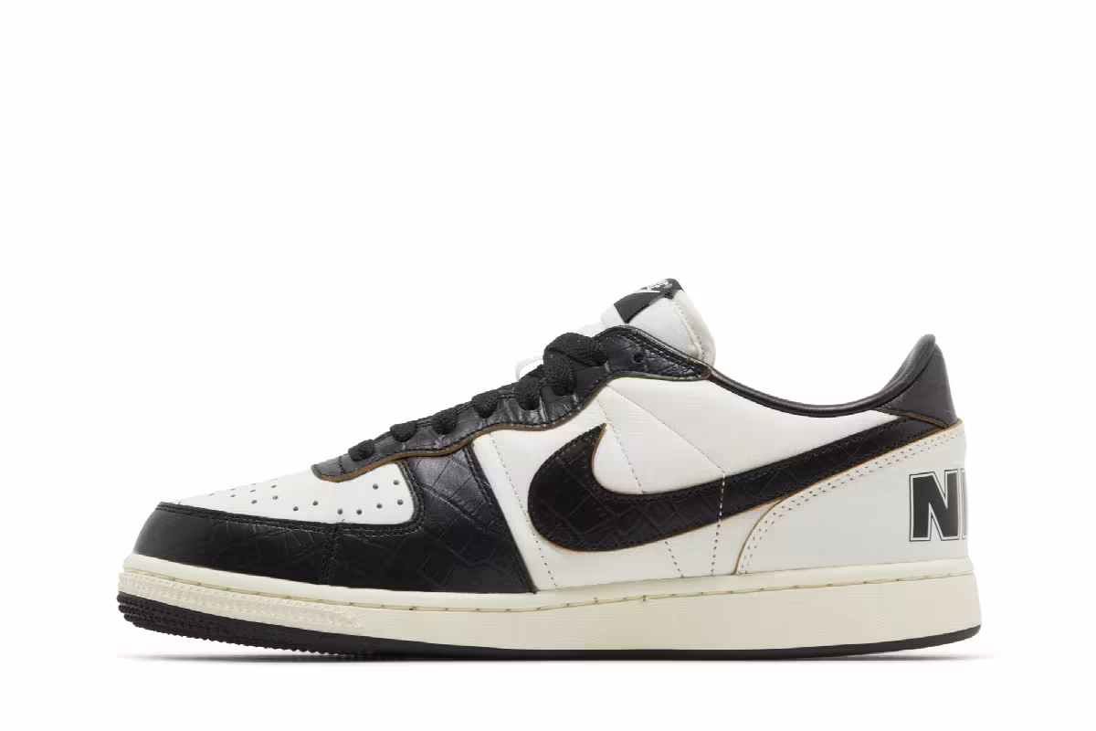 Nike Terminator Low Black Croc, view 4