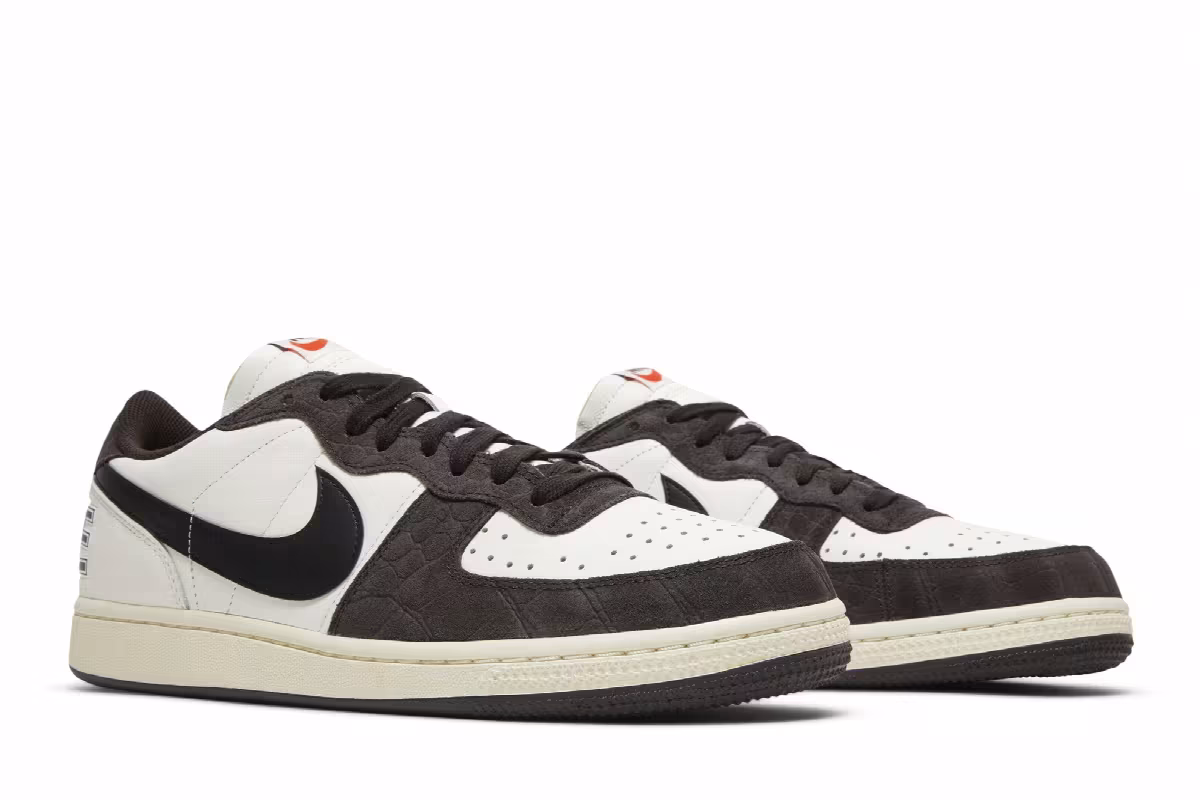 Nike Terminator Low Velvet Brown Croc, view 9