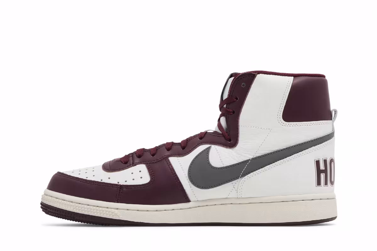 Morehouse College x Nike Terminator High Maroon Tigers, view 4