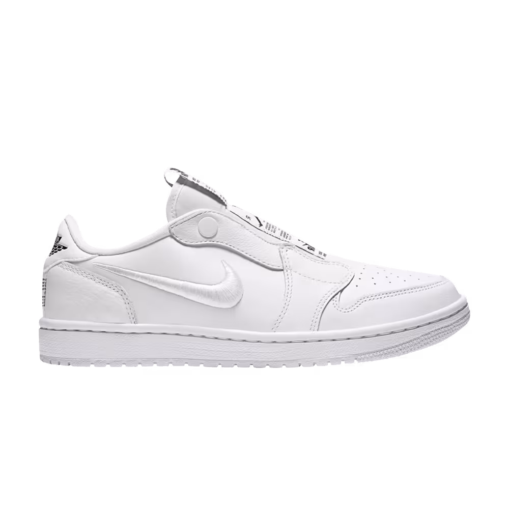 Women's Air Jordan 1 Low Slip White