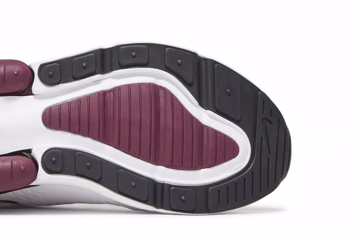Nike Air Max 270 White Night Maroon, view 6