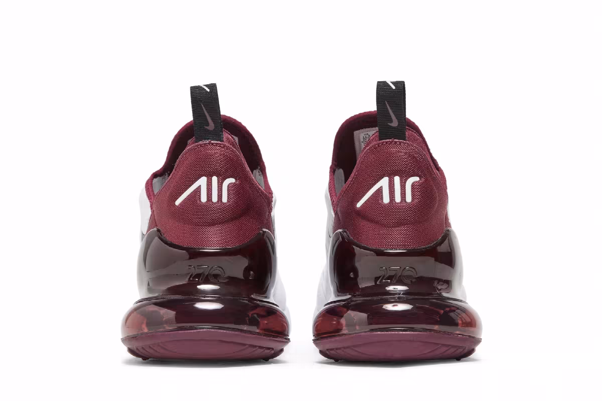 Nike Air Max 270 White Night Maroon, view 7
