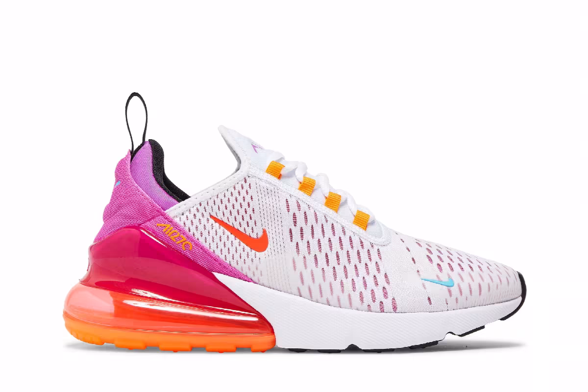 Nike Women's Air Max 270 Fuchsia Dream Crimson, view 2