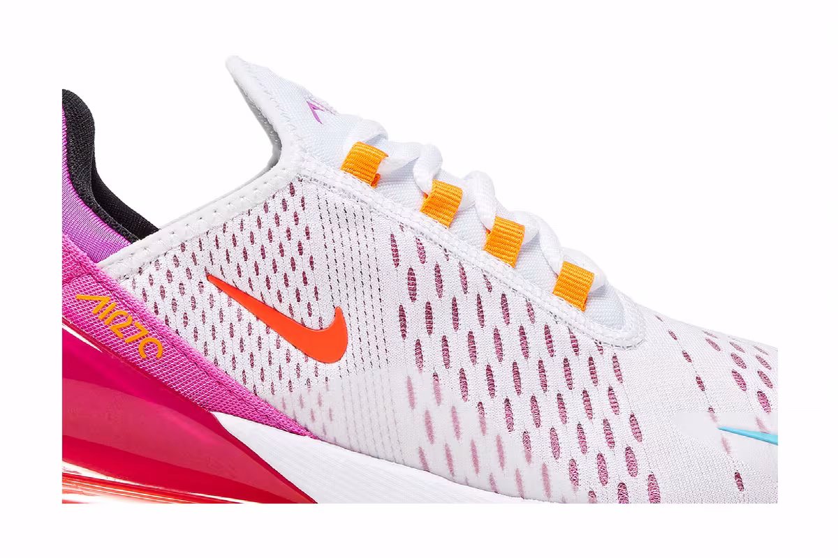 Nike Women's Air Max 270 Fuchsia Dream Crimson, view 3