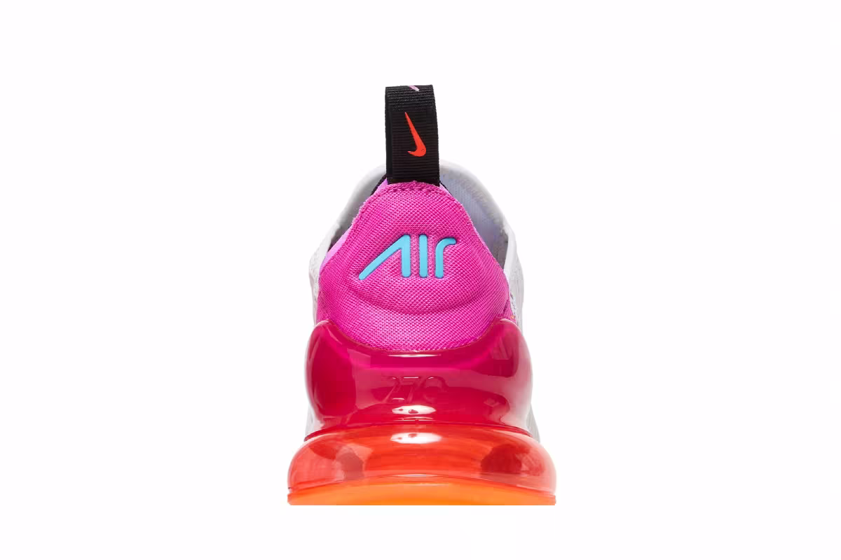 Nike Women's Air Max 270 Fuchsia Dream Crimson, view 8