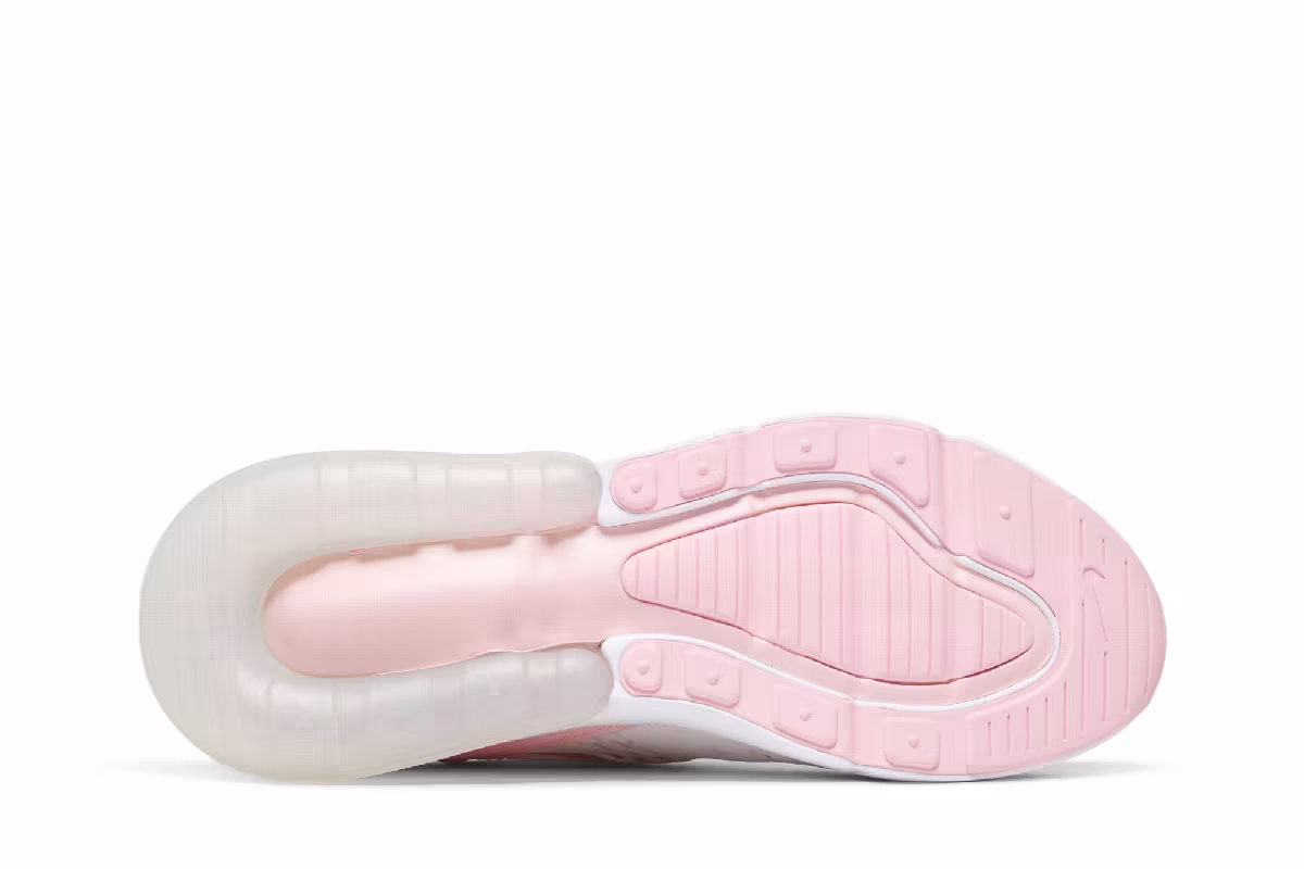 Nike Women's Air Max 270 White Soft Pink, view 5