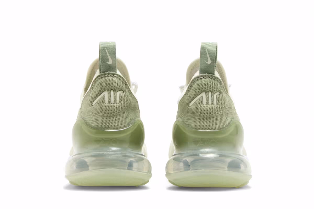 Nike Women's Air Max 270 Sea Glass Oil Green, view 7
