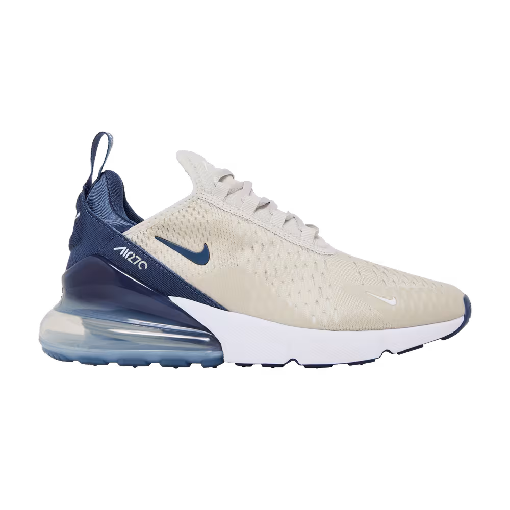 Nike Women's Air Max 270 Light Bone Diffused Blue