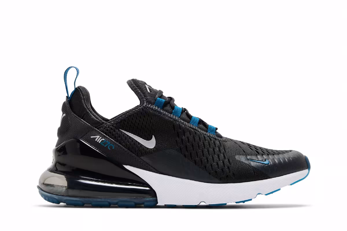 Nike Air Max 270 Anthracite Industrial Blue, view 2
