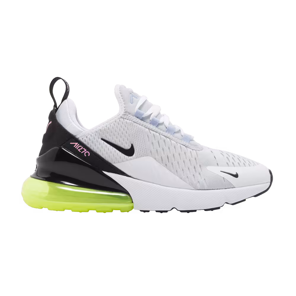 Nike Women's Air Max 270 Pure Platinum Volt