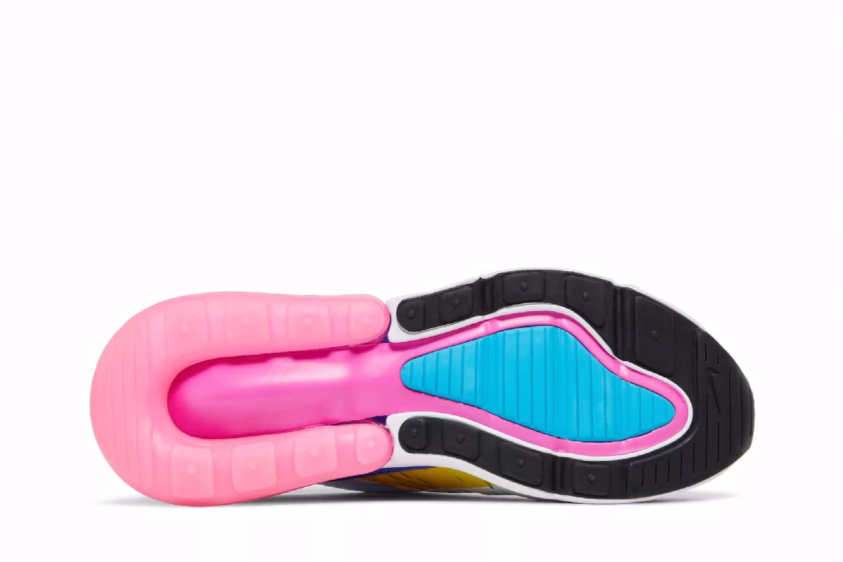 Nike Air Max 270 GS Hyper Royal Pink Spell, view 5
