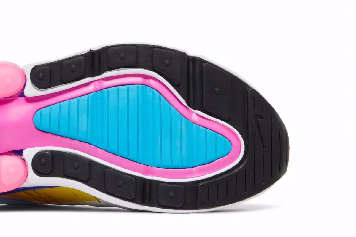 Nike Air Max 270 GS Hyper Royal Pink Spell, view 6