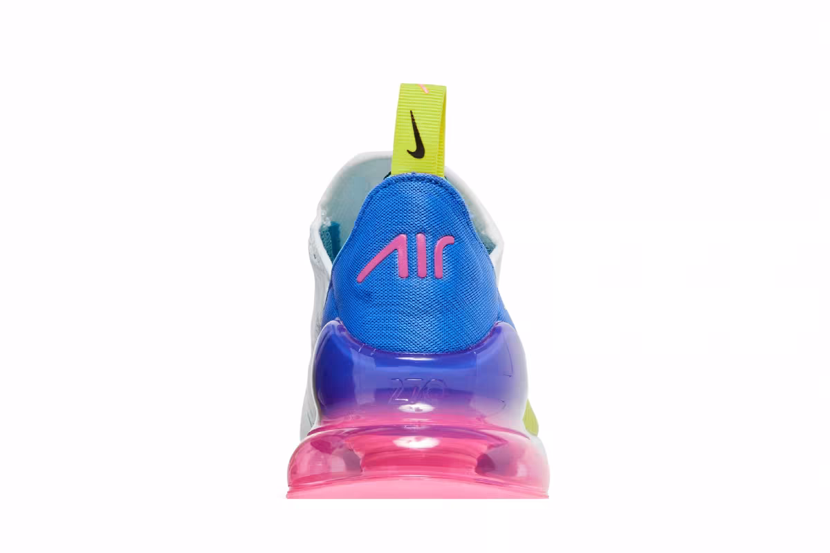 Nike Air Max 270 GS Hyper Royal Pink Spell, view 8