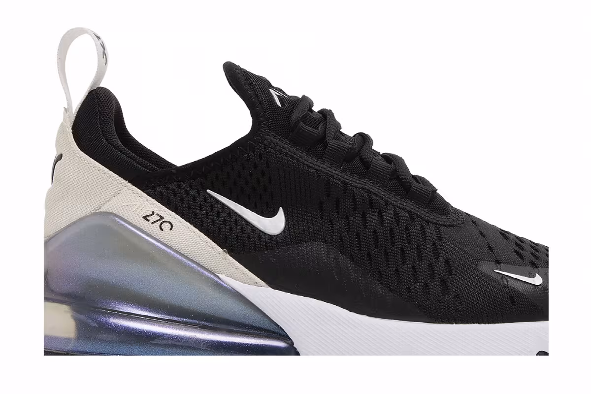 Nike Women's Air Max 270 Black Fierce Pink, view 3