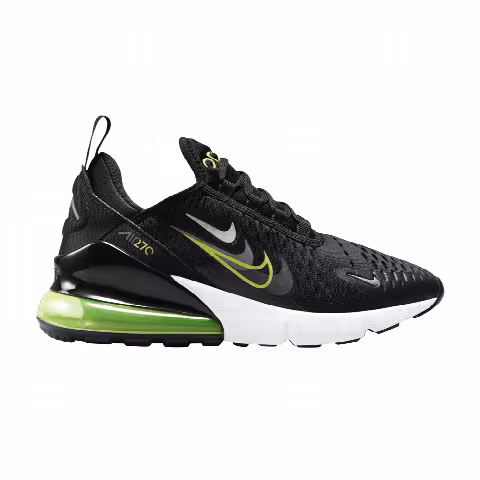 Nike Air Max 270 GS 'Multi-Swoosh - Black Volt'