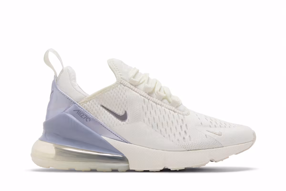 Nike Women's Air Max 270 Sail Oxygen Purple, view 2