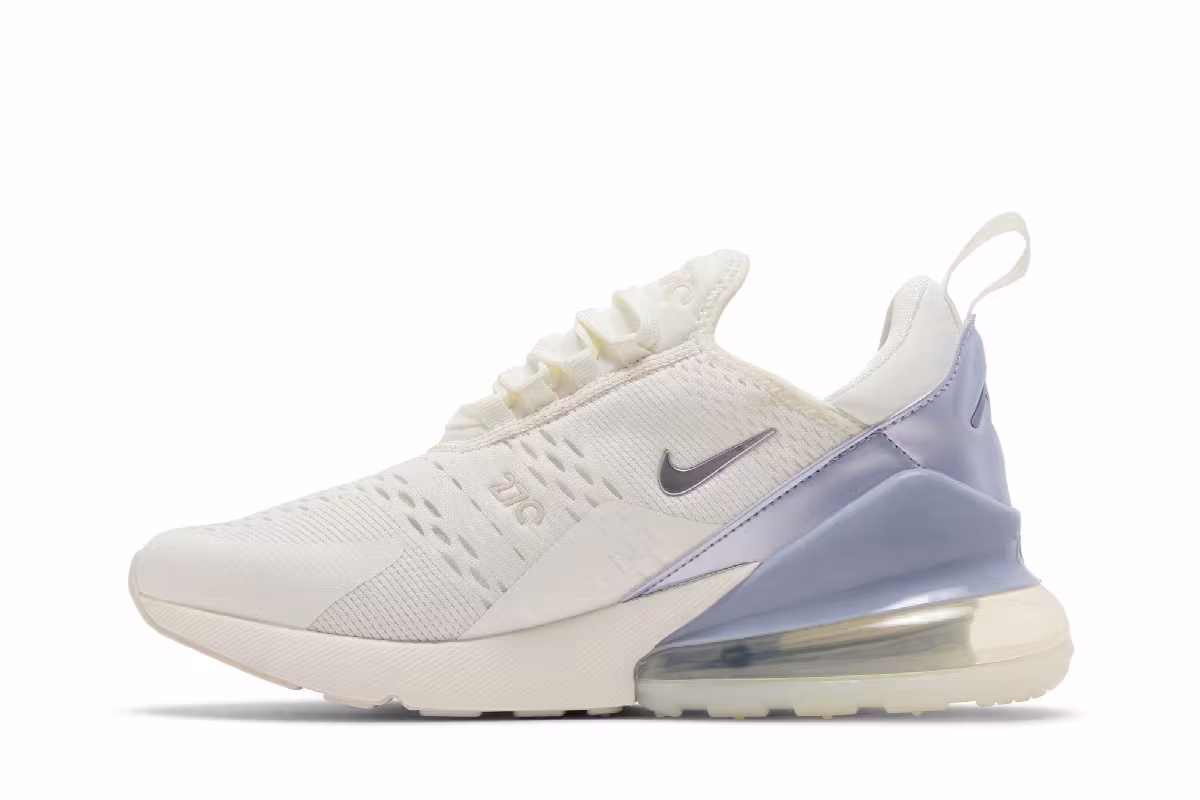 Nike Women's Air Max 270 Sail Oxygen Purple, view 4