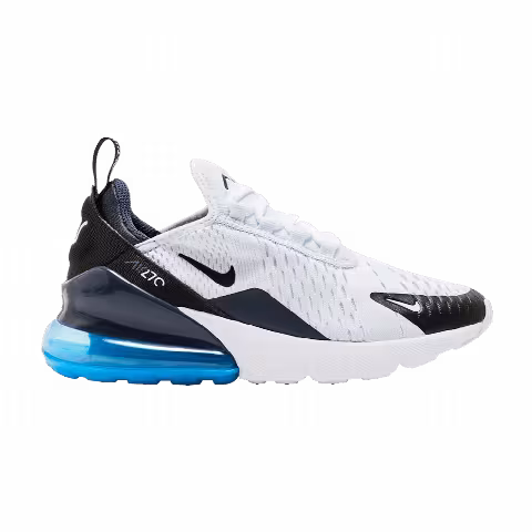 Nike Air Max 270 GS 'Football Grey Thunder Blue'