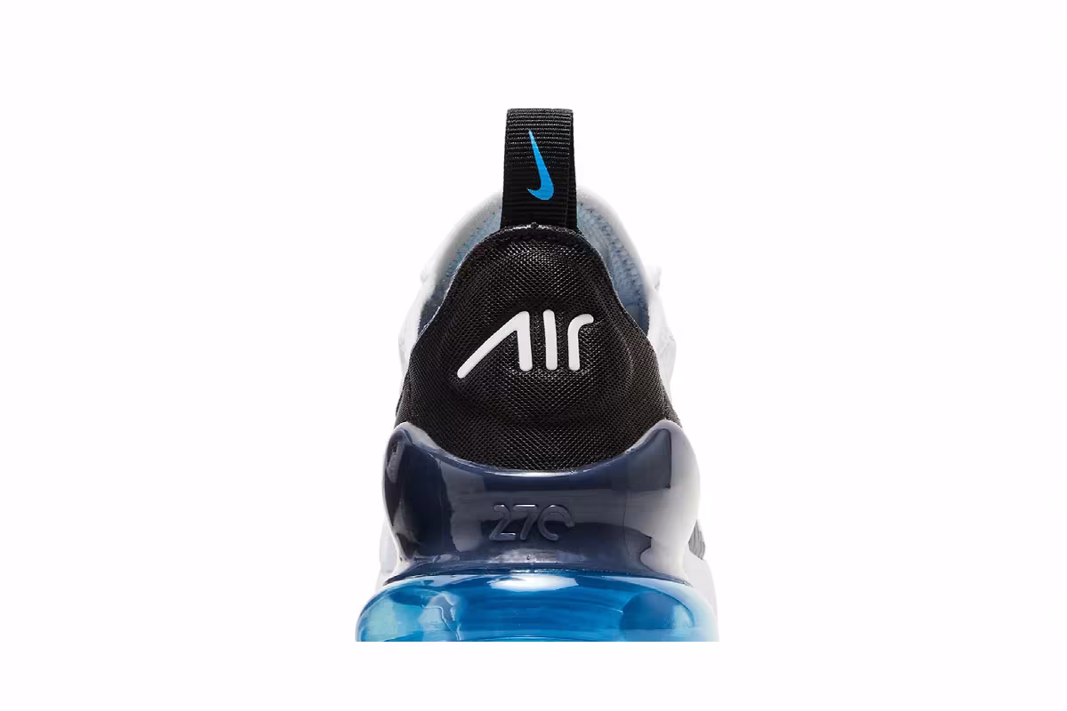 Nike Air Max 270 GS Football Grey Thunder Blue, view 8