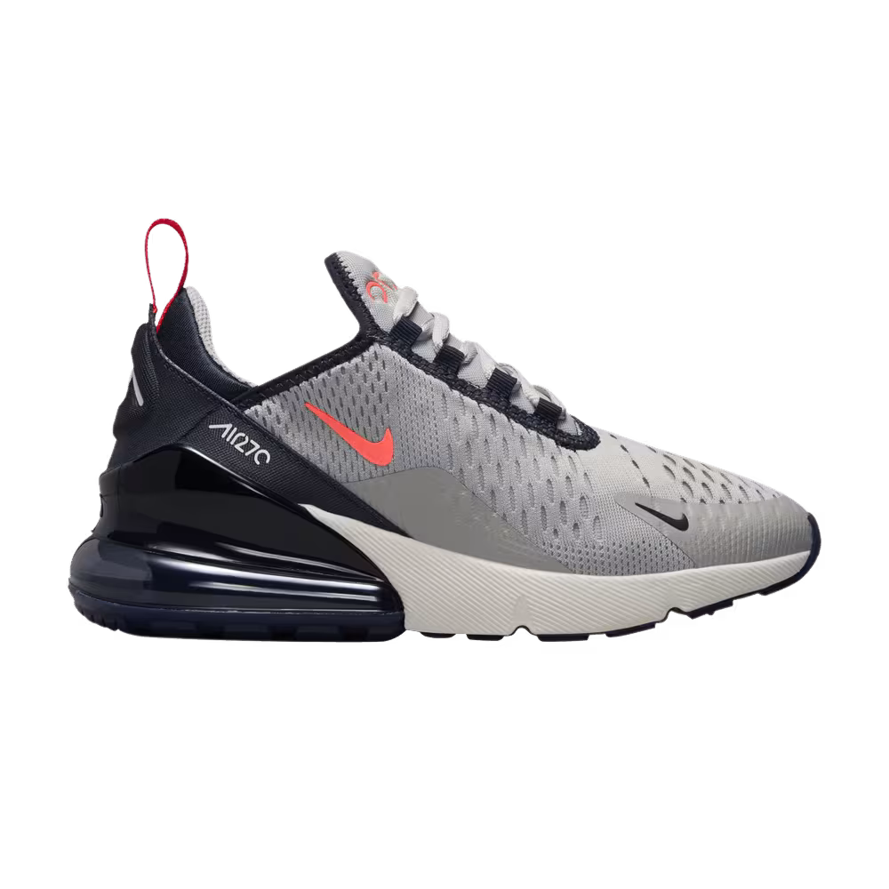 Nike Air Max 270 GS Light Smoke Grey Dark Obsidian