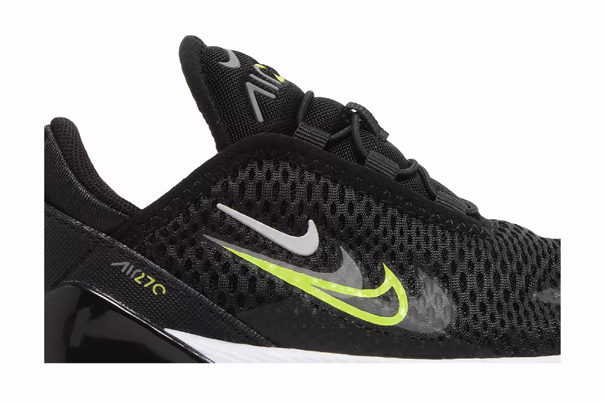 Nike Air Max 270 TD Multi-Swoosh - Black Volt, view 3