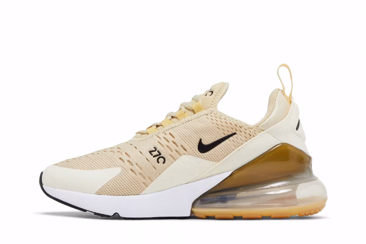 Nike Women's Air Max 270 Metallic Gold, view 4