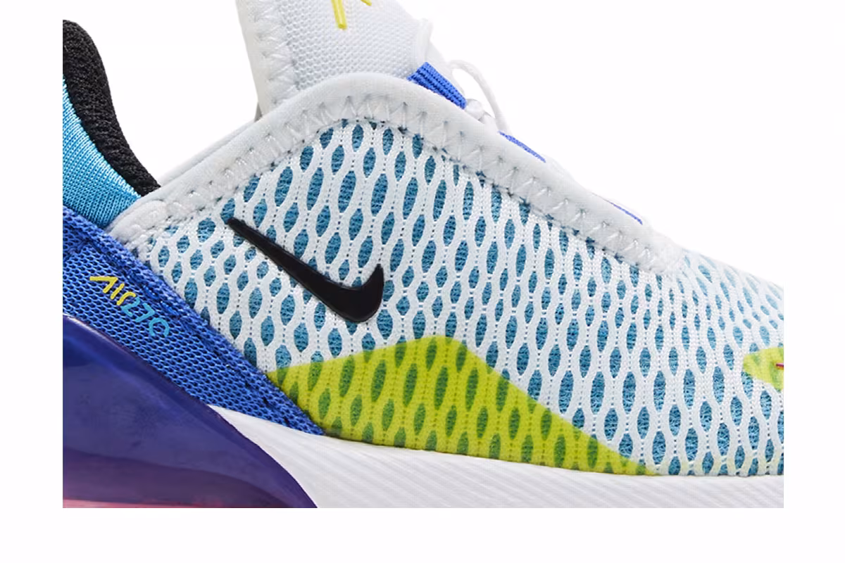 Nike Air Max 270 TD White Royal Pink, view 3