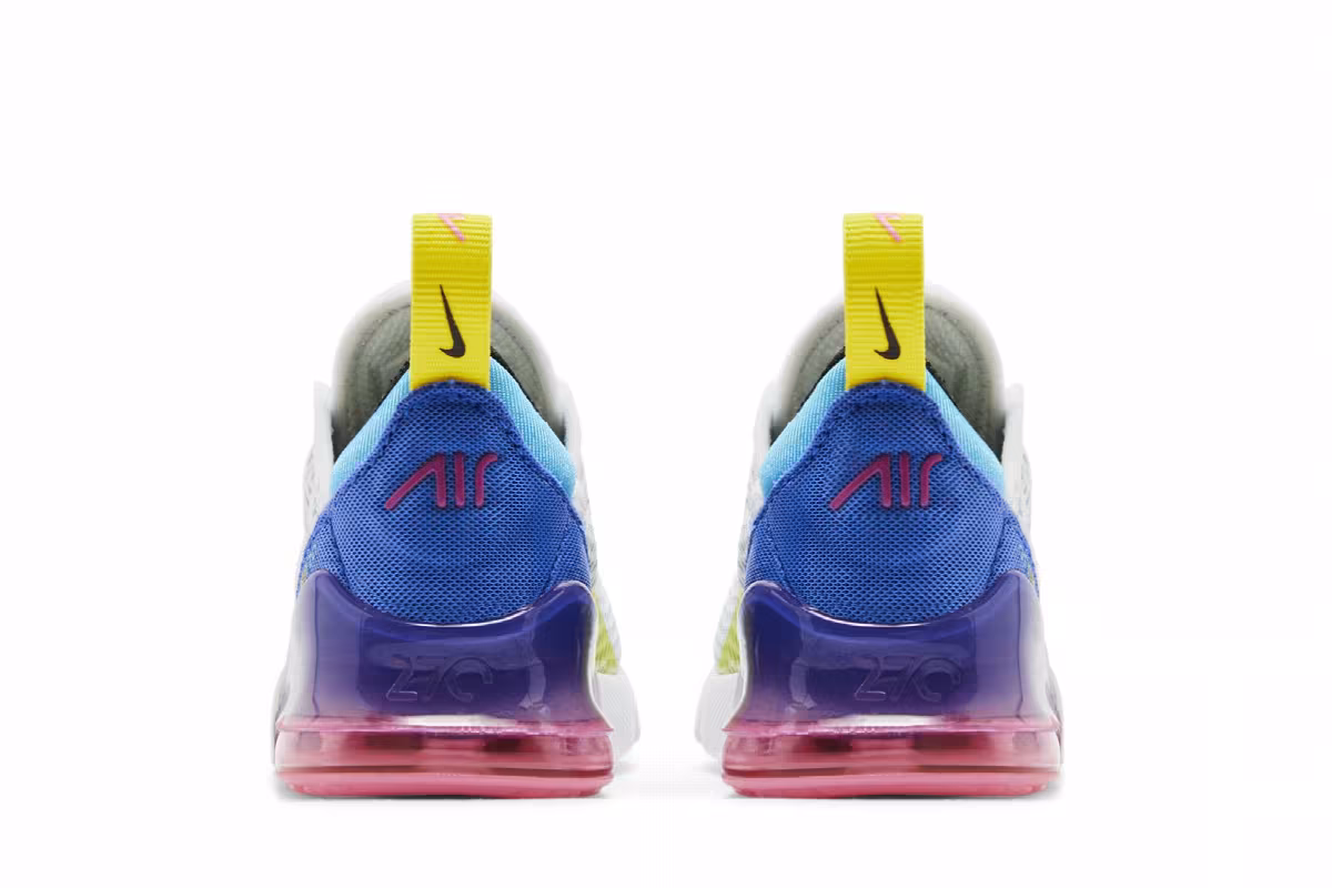 Nike Air Max 270 TD White Royal Pink, view 7