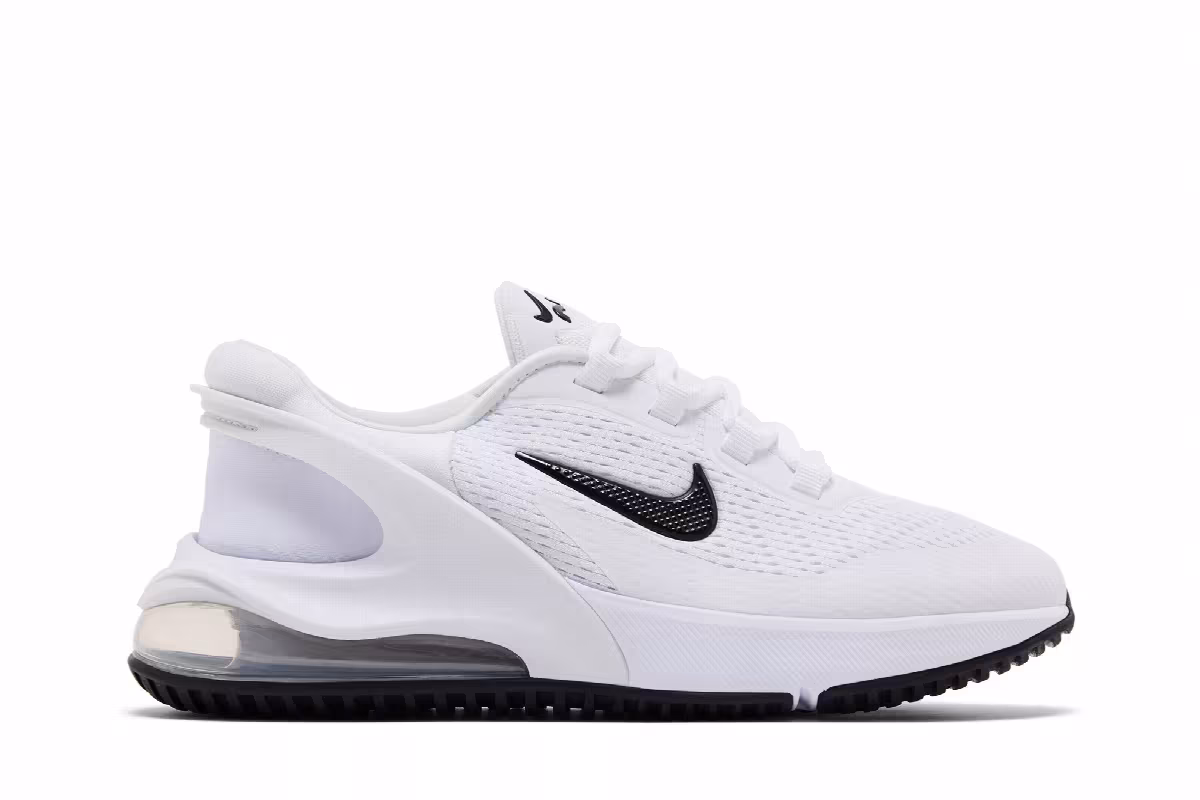 Nike Air Max 270 GO GS White Black, view 2