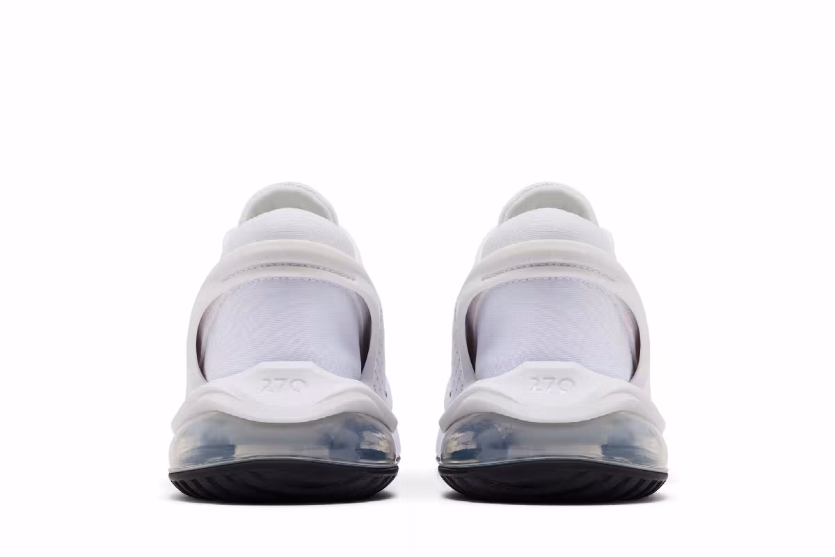 Nike Air Max 270 GO GS White Black, view 7