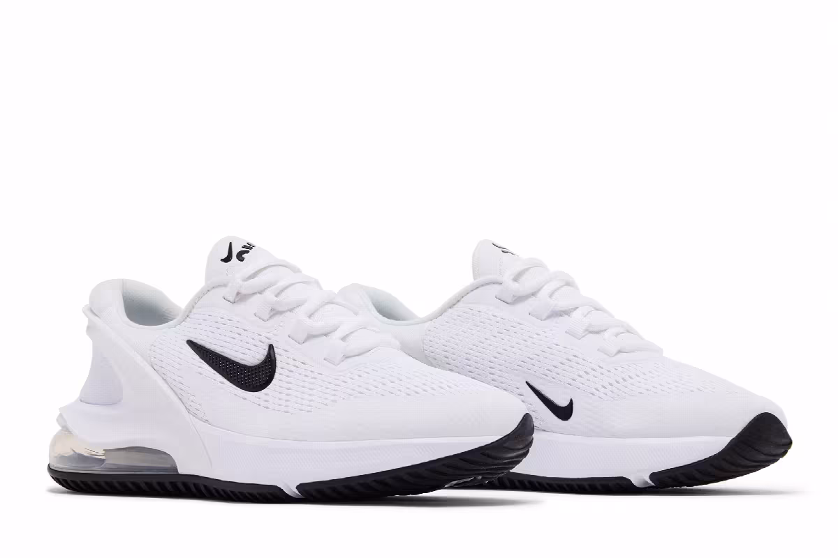 Nike Air Max 270 GO GS White Black, view 9