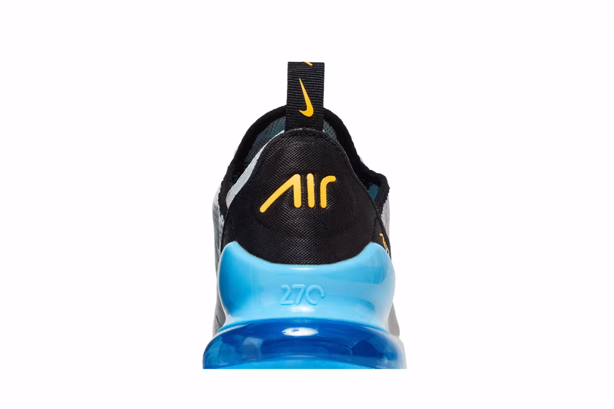 Nike Air Max 270 GS Light Smoke Grey Baltic Blue, view 8