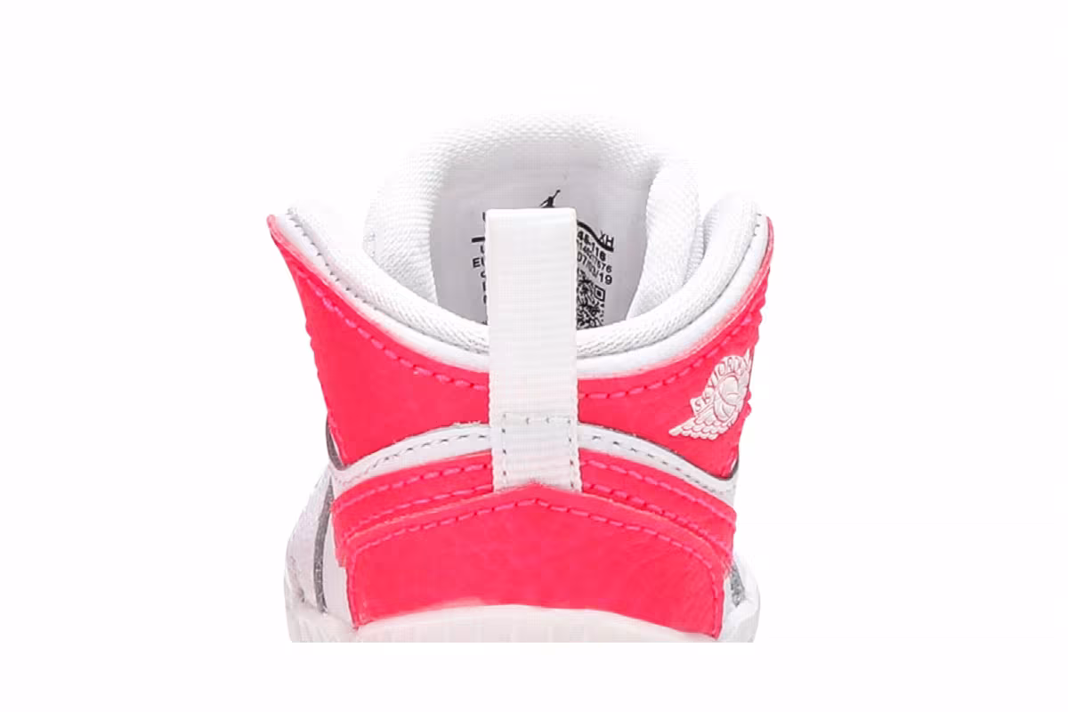 Air Jordan 1 Crib Bootie Racer Pink, view 8