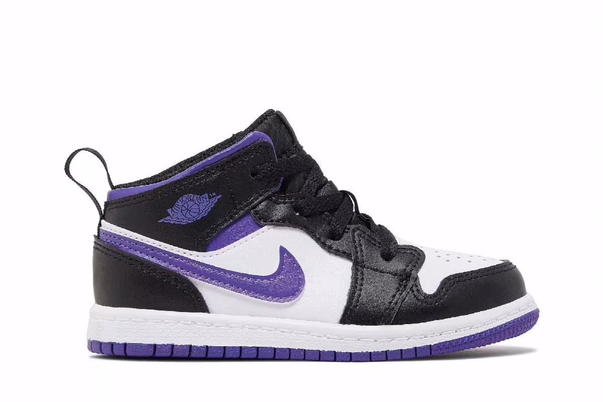 Air Jordan 1 Mid TD Dark Iris, view 2