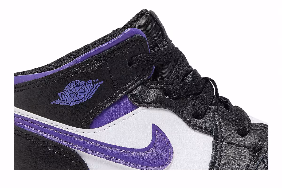 Air Jordan 1 Mid TD Dark Iris, view 3