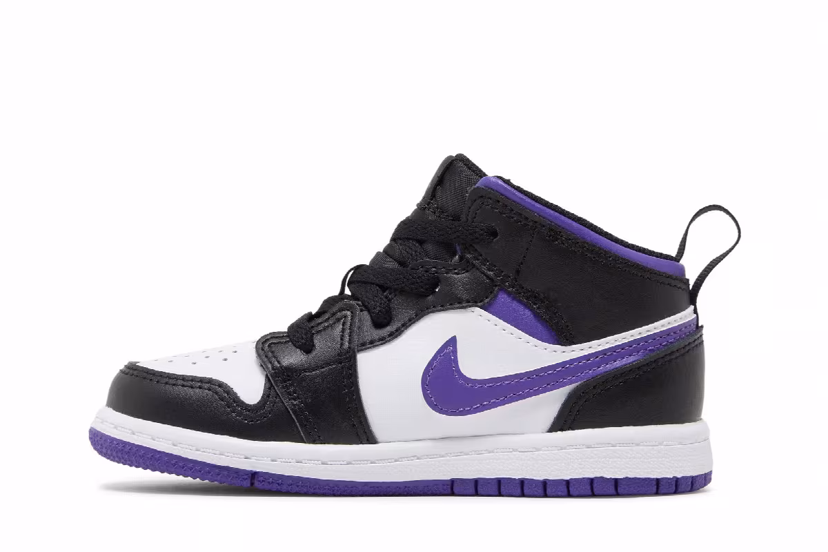 Air Jordan 1 Mid TD Dark Iris, view 4