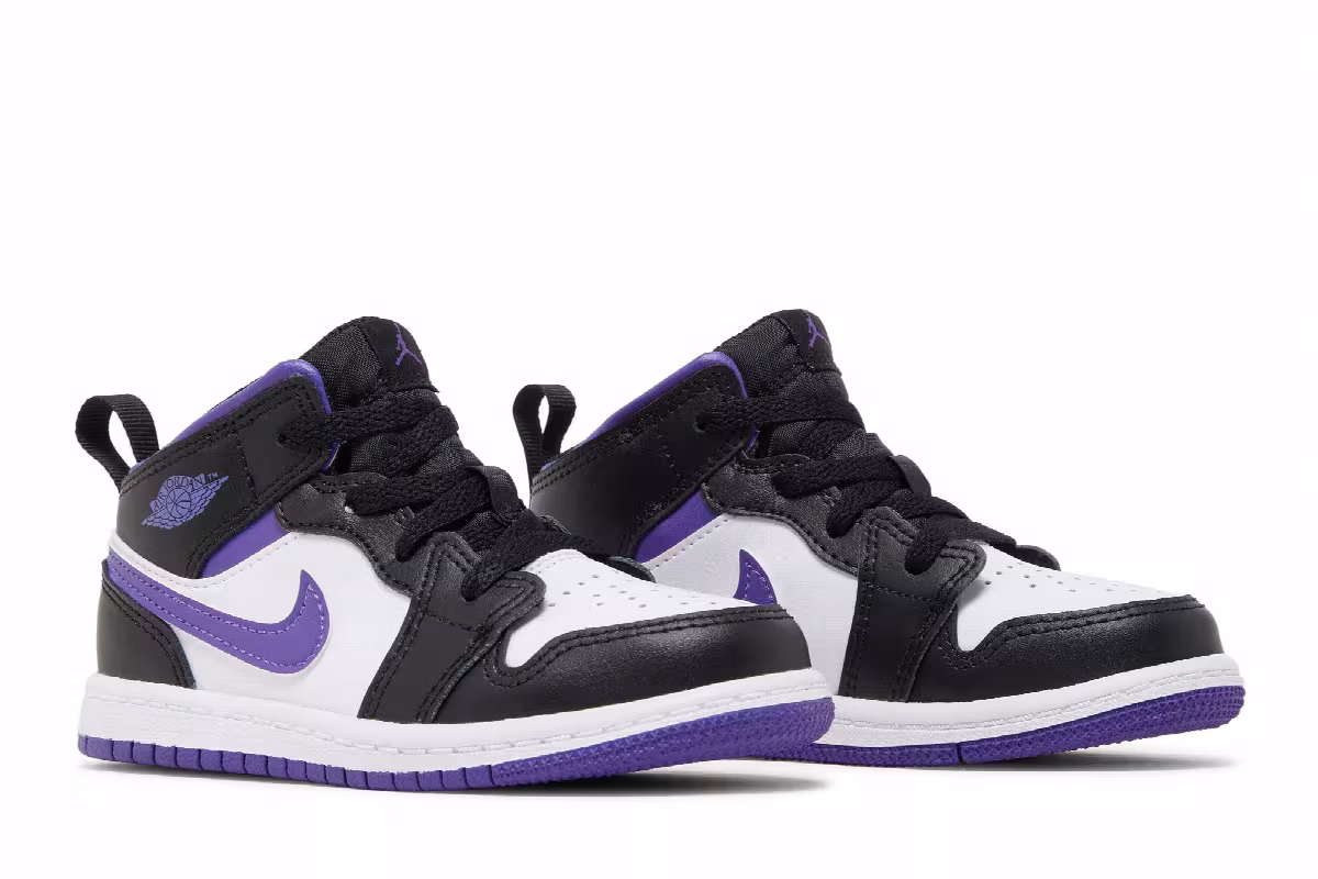 Air Jordan 1 Mid TD Dark Iris, view 9