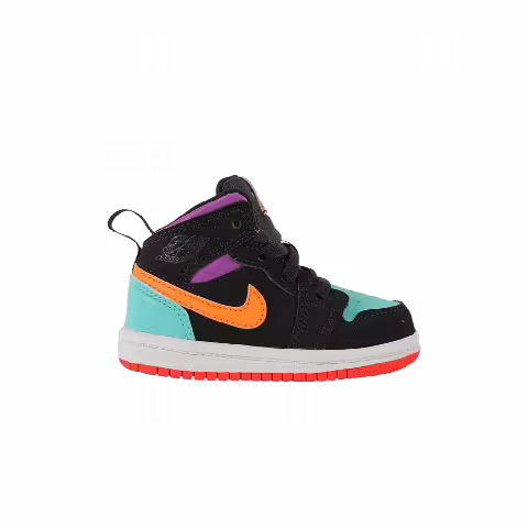 Air Jordan 1 Mid 'Black Multi'