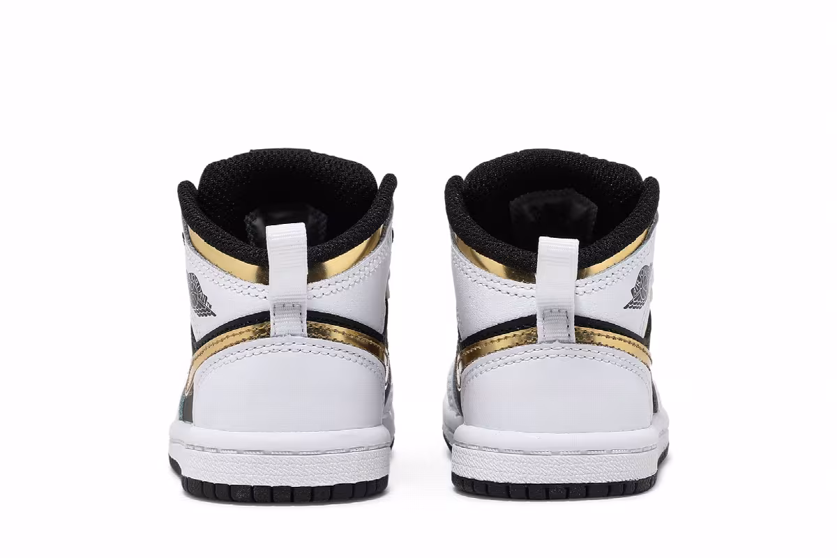 Air Jordan 1 Mid TD White Gold, view 7