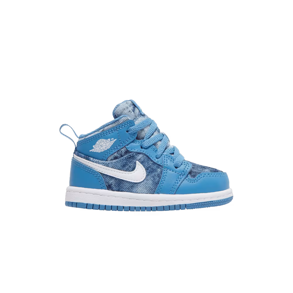 Air Jordan 1 Mid TD Washed Denim