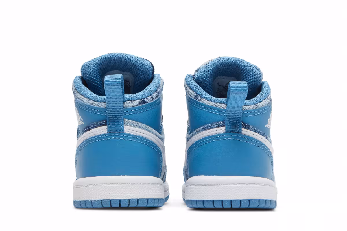 Air Jordan 1 Mid TD Washed Denim, view 7