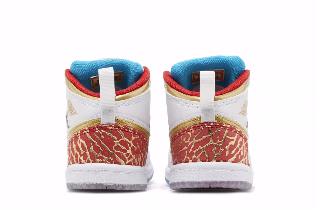 Air Jordan 1 Mid TD NC to Chi, view 7
