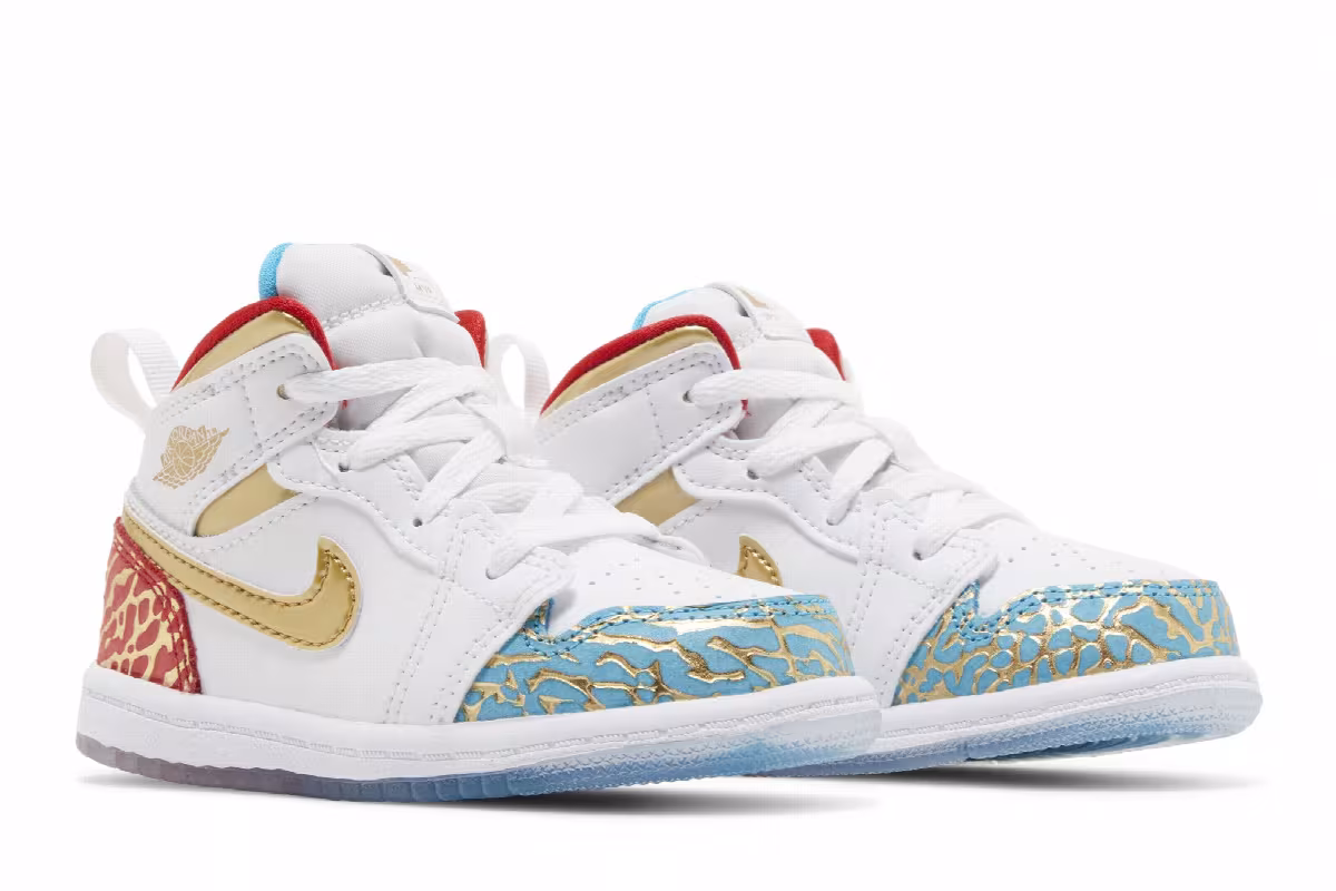 Air Jordan 1 Mid TD NC to Chi, view 9