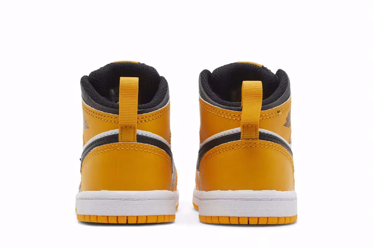 Air Jordan 1 Mid TD Reverse Yellow Toe, view 7