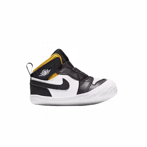 Air Jordan 1 Crib Bootie 'Black Varsity Maize'