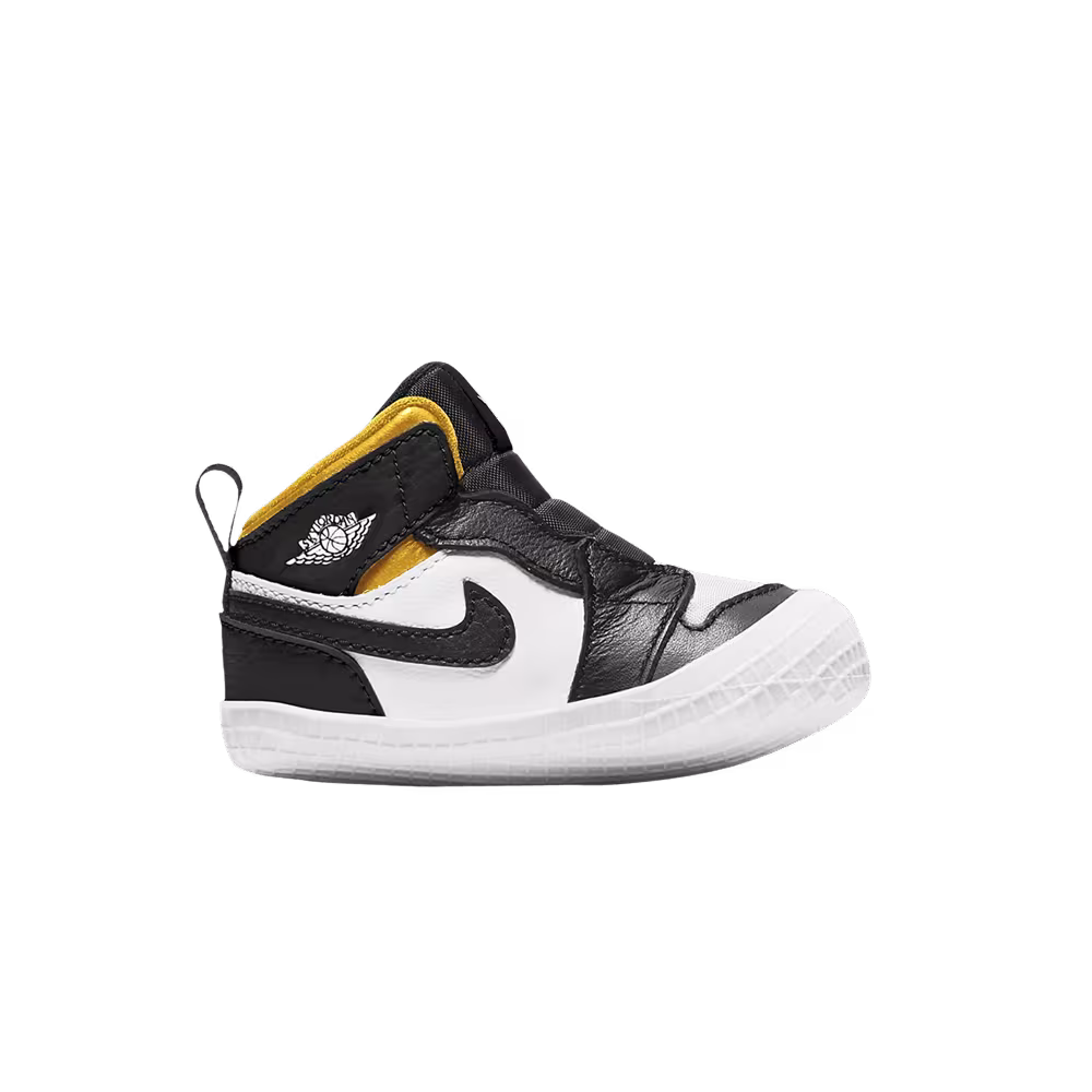 Air Jordan 1 Crib Bootie Black Varsity Maize