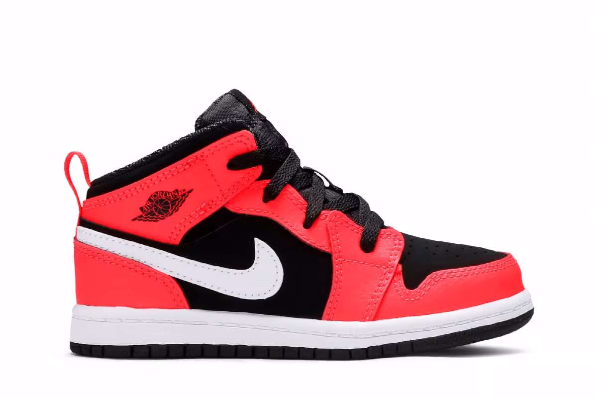 Air Jordan 1 Mid TD Infrared 23, view 2