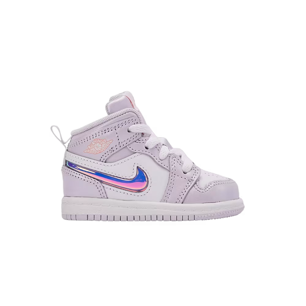 Air Jordan 1 Mid SE TD Barely Grape Atomic Pink